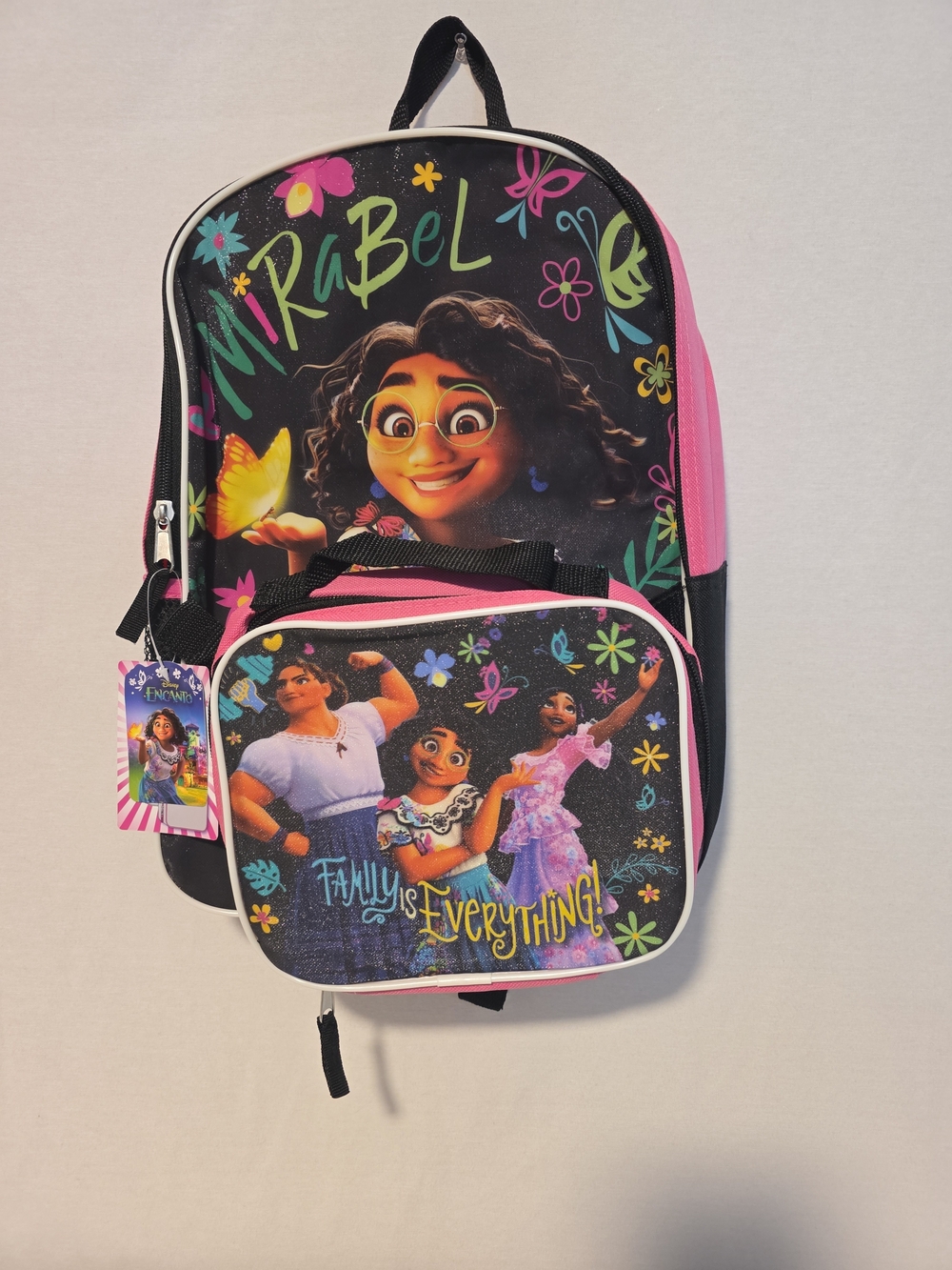 Disney Mirabel Character Backpack With Detachable Soft Lunchbox